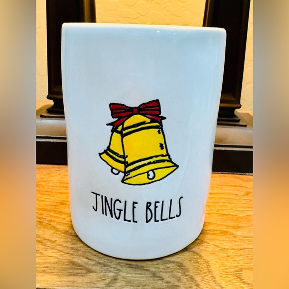 NEW Rae Dunn Christmas candle JINGLE BELLS - Picture 3 of 7